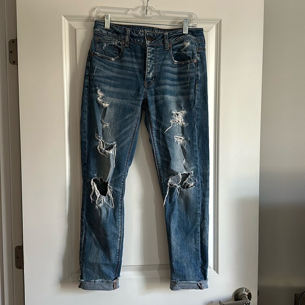 AMERICAN EAGLE  | TOM GIRL | ANKLE CROP